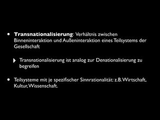 Referat Globalisierung