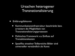 Referat Globalisierung