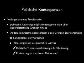 Referat Globalisierung