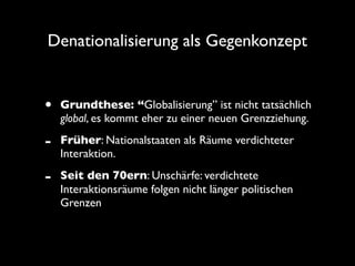 Referat Globalisierung