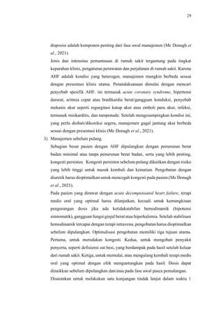 Referat guideline acute and chronic heart failure 2021 | PDF