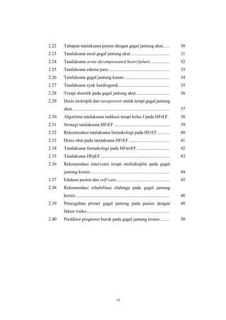 Referat guideline acute and chronic heart failure 2021 | PDF