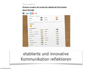 Zusammenarbeit und  
individuelle Kompetenzen
 