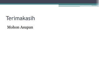 Terimakasih
Mohon Asupan
 