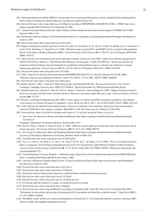 Reference ranges-for-blood-tests | PDF
