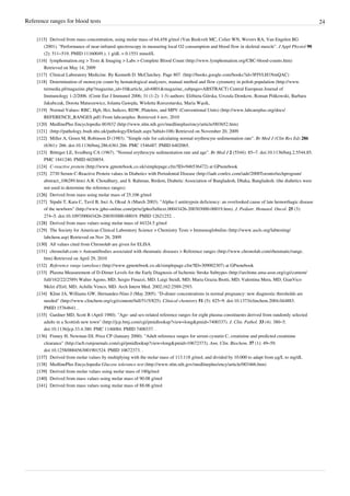 Reference ranges-for-blood-tests | PDF