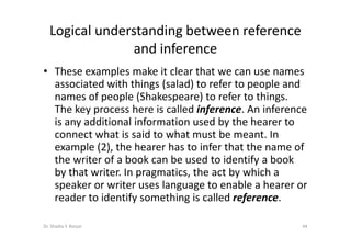 Reference And Inference  By Dr.Shadia.Pptx