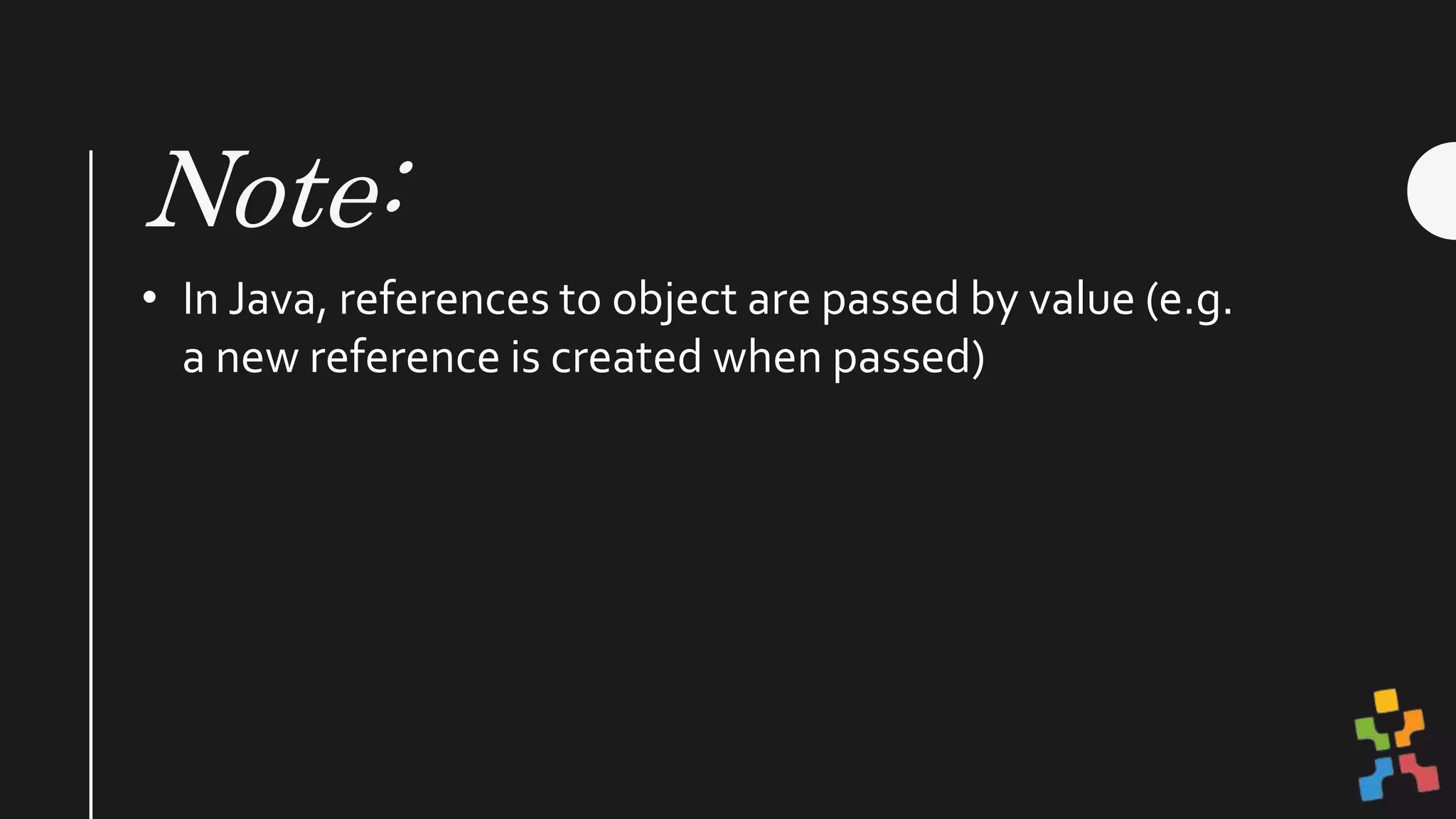 Pass by value and pass by reference | PPTX