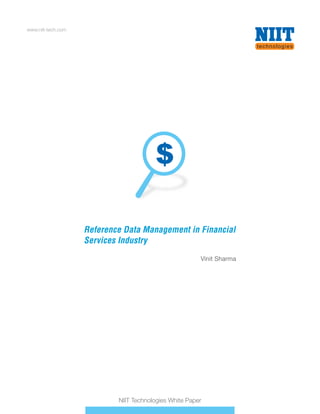 Reference data management in financial services industry | PDF