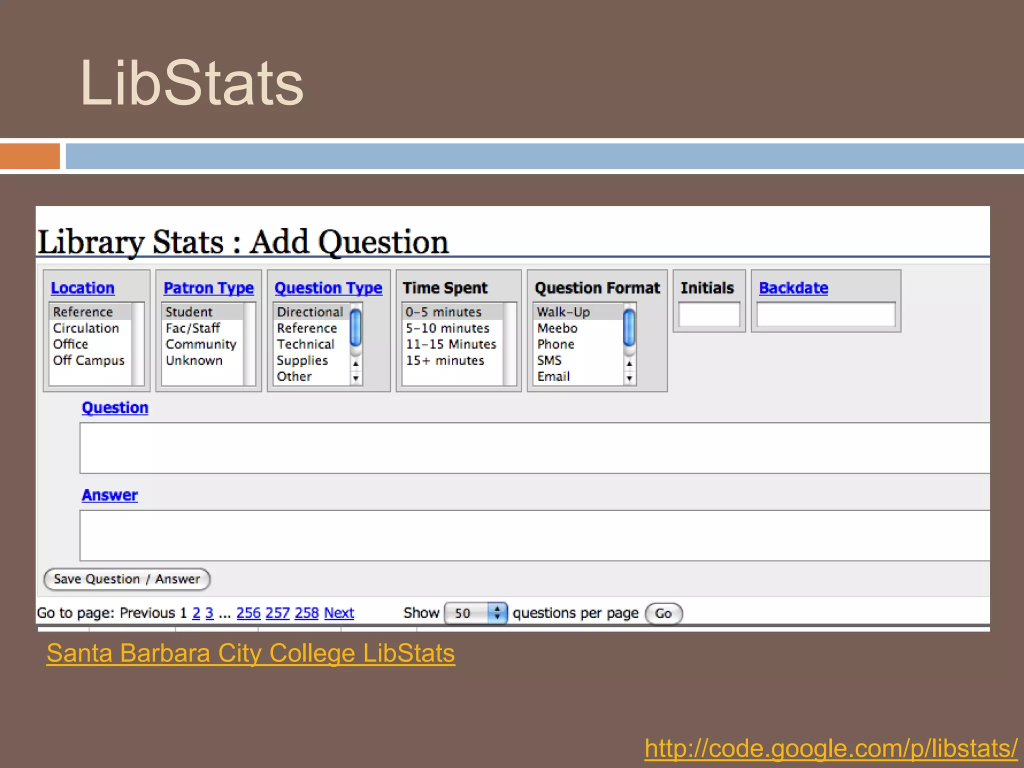 Reference Desk Toolkit