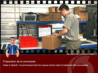 Cas client OpenSi : site E-Consommables.fr