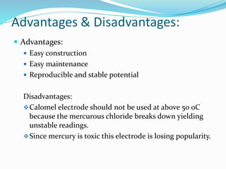 Engineering Chemistry Module 1 : Reference Electrodes