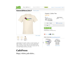 CafePress
Mugs, t-shirts, polo shirts…
 