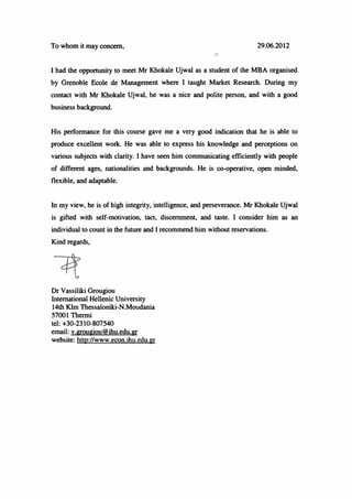 Reference Letter Khokale Ujwal   Market Research