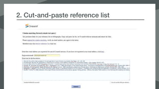 Getting started with Reference Linking Slide 11