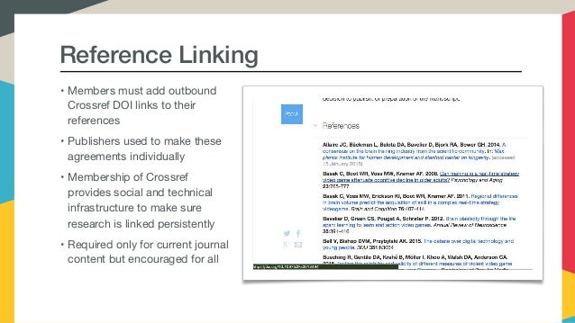 Reference Linking and Cited-By