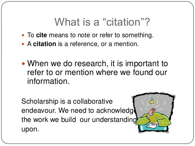 Reference lists and citations apa