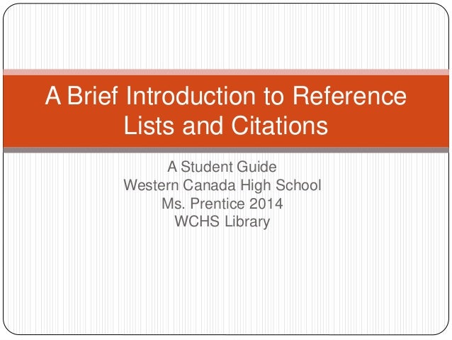 mla lists