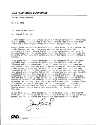 Reference ltrs history