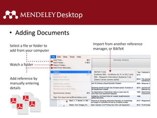 Manuscript Reference Reference management in manuscript writting | PPTX