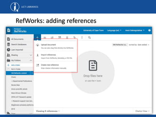 Reference management tools | PPTX
