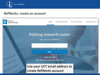 Reference management tools | PPTX