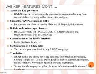 Reference management tools for academicc | PPT