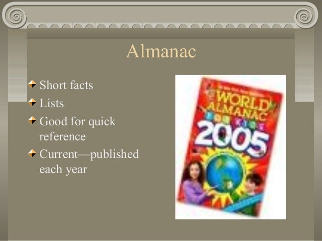 Reference materials (1)