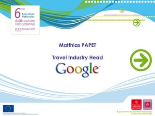 Matthias PAPET

Travel Industry Head
 