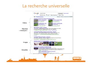 La recherche universelle
 