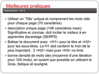 Historique référencement2010 : Personnalisation des résultats en fonction de ses préférences et prise en compte de connexions  via ses réseaux sociaux.