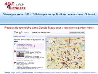 Résultat de recherche dans Google Maps pour  « librairie livre d’enfant Paris » 