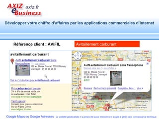 Référence client : AVIFIL Avitaillement carburant 