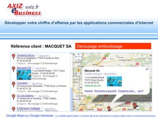 Référence client : MACQUET SA Decoupage emboutissage 