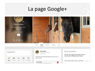 La page Google+

 