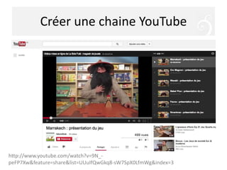 Créer une chaine YouTube

http://www.youtube.com/watch?v=9N_peFP7Xw&feature=share&list=UUuIfQwGkq8-sW7SpX0LfmWg&index=3

 