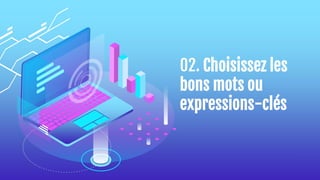 02. Choisissez les
bons mots ou
expressions-clés
 