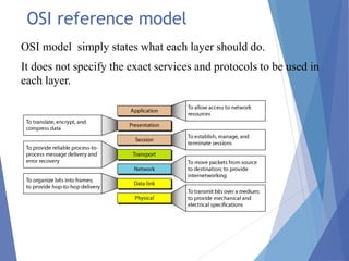 Comprehensive Overview of OSI and TCP/IP Network Reference Models | PDF