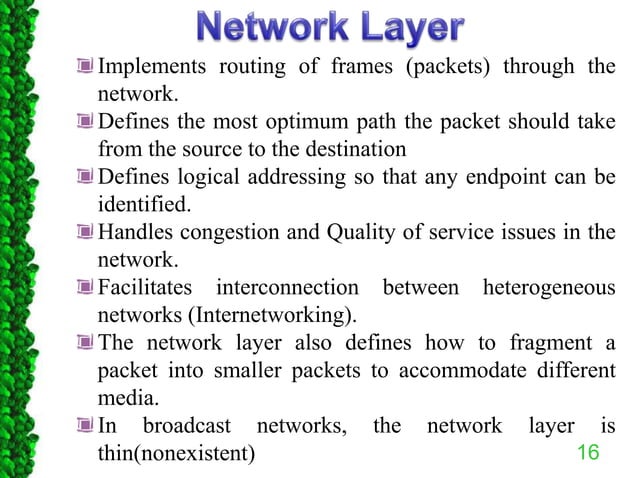 Reference models in Networks: OSI & TCP/IP | PPTX | Computer Networking ...