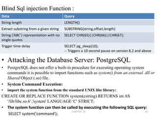 Extracting the PostgreSQL Database Schema :2/04/2011CHAPTER  1052