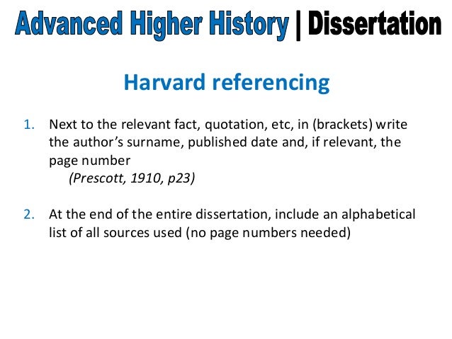 Advanced higher history dissertation titles image