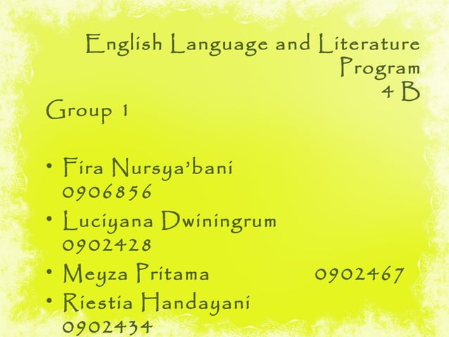 Reference, sense and referring expression | PPT | Books and Literature