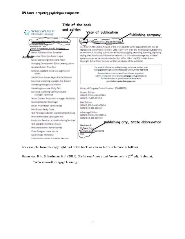 How to write references