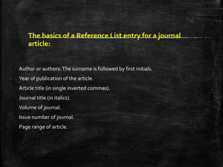 References & Legends.pptx | Chemistry | Science