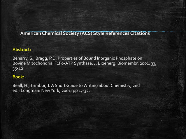 References & Legends.pptx | Chemistry | Science