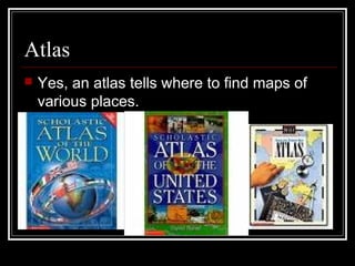 Reference Atlas Example Reference sources | PPT