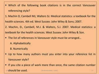 Reference writing | PDF