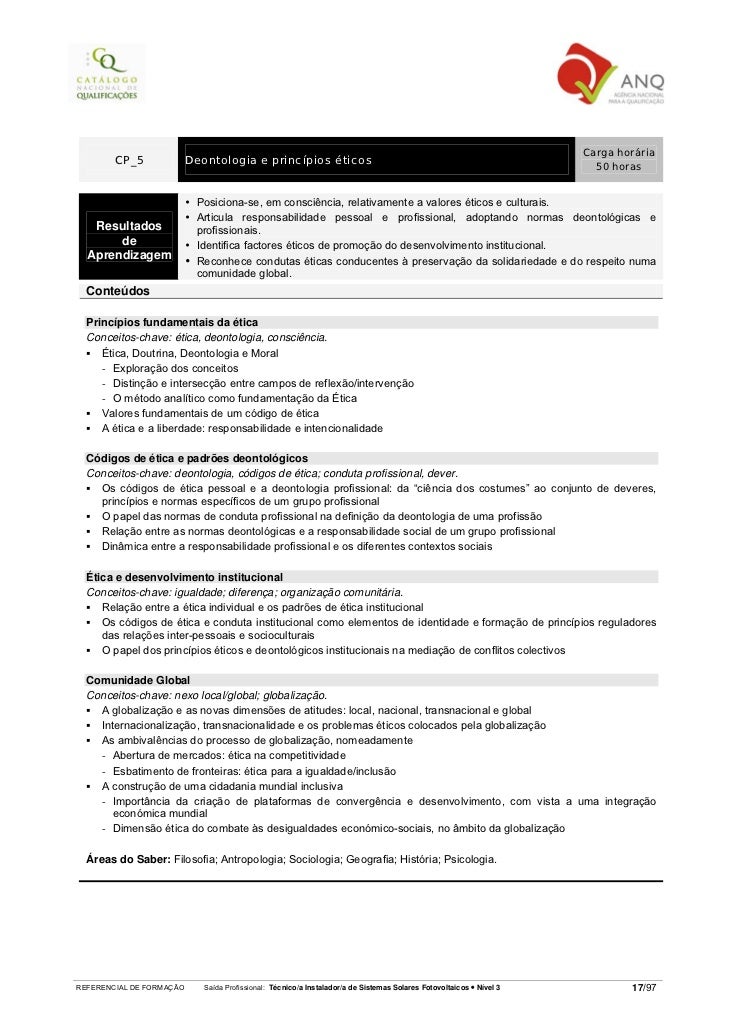 Referencial cursos