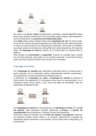 REDES Y COMPONENTES DE LA COMPUTADORA