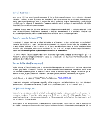 REDES Y COMPONENTES DE LA COMPUTADORA